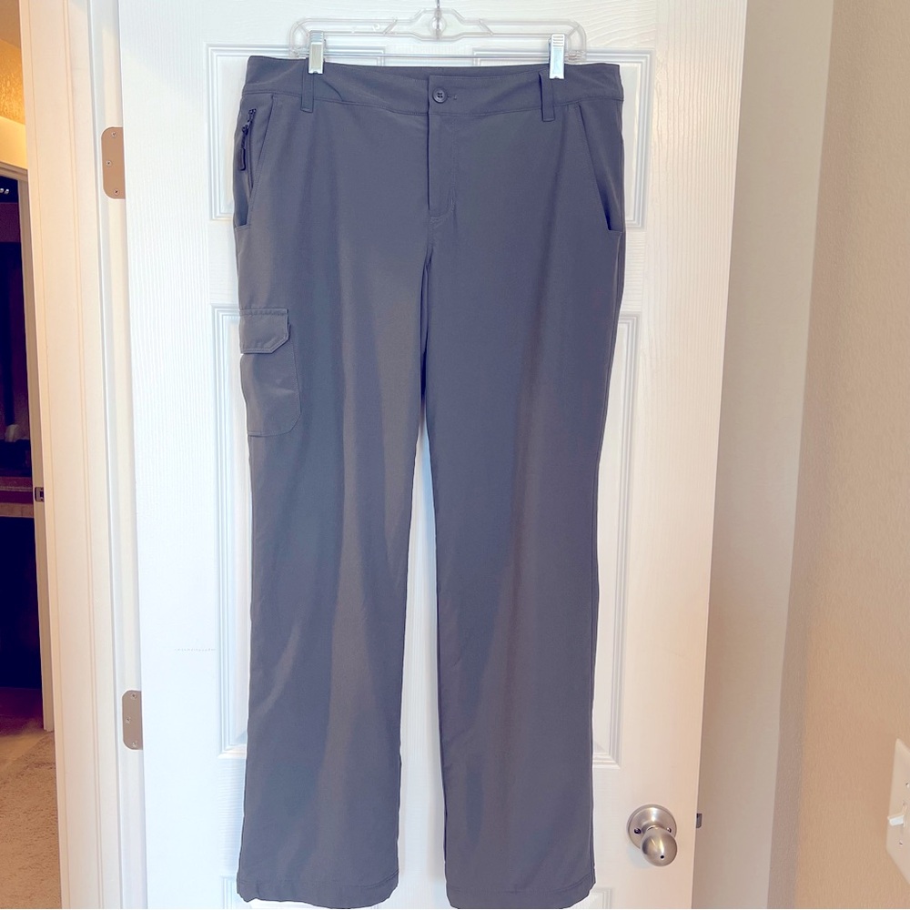 Eddie Bauer Polar Fleece Lined Pants Women’s Size 12 Snow Ski Hiking Out…